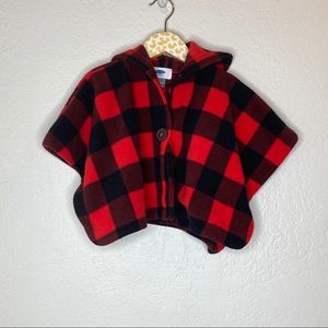 Old Navy Plaid baby Poncho
